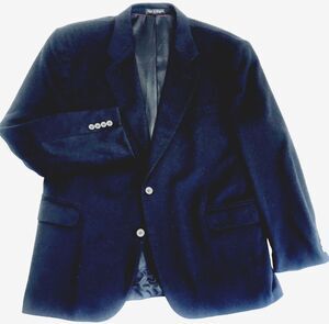 B Teller Vienna Blazer Vintage BLACK 100% Wool 46 Mens Academia Preppy Old Money